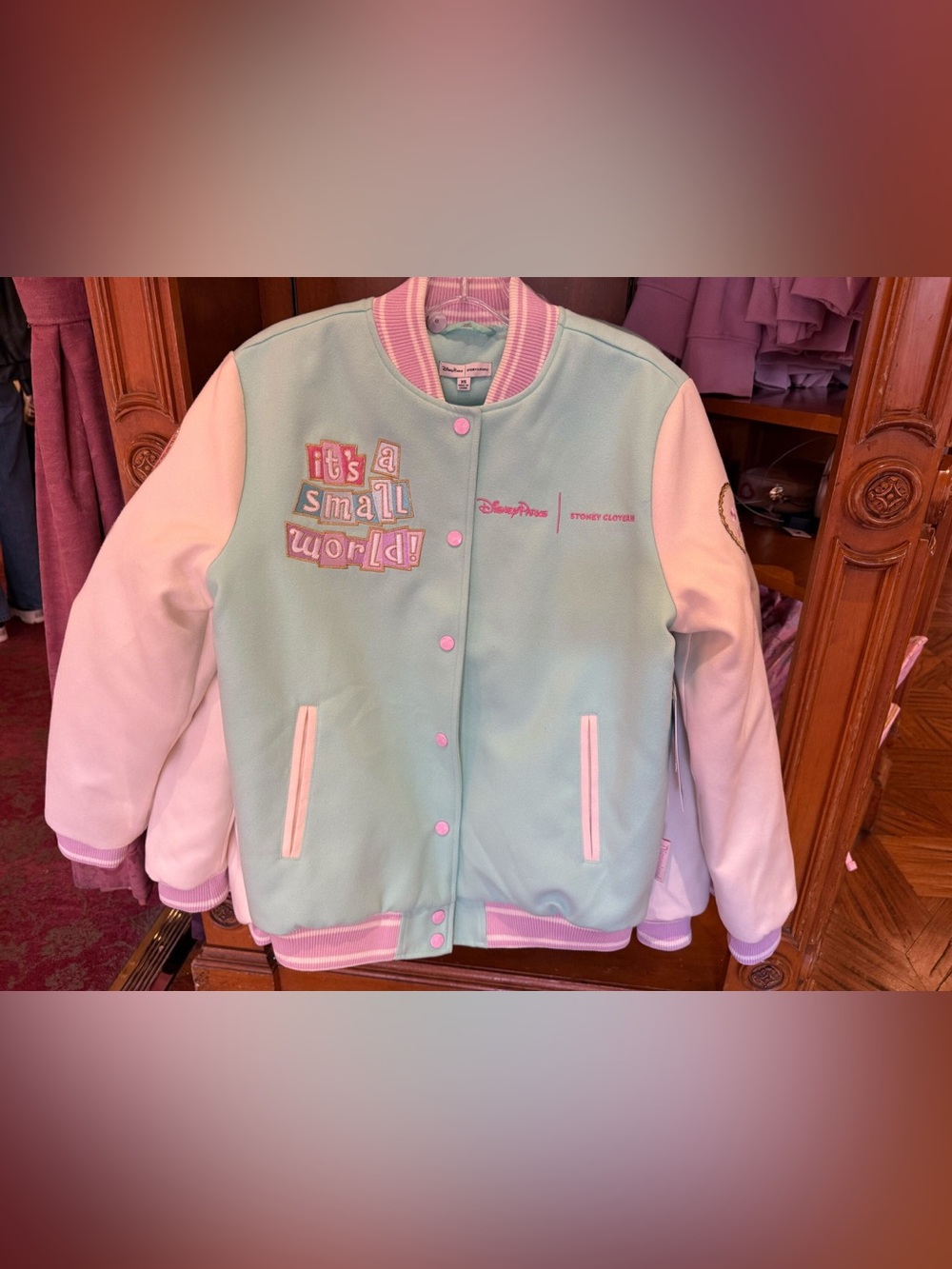 Disney “It's a Small World” 2025 Bomber Jacket by Stoney Clover Lane